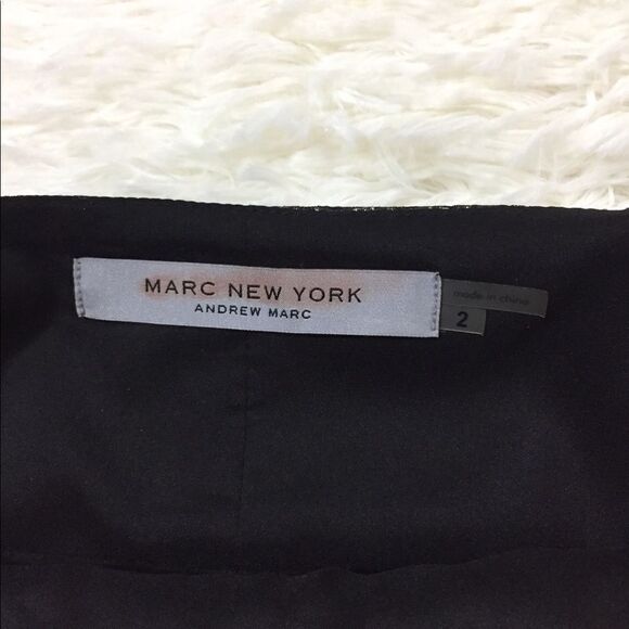 Marc New York Gold & Black Dress 2 - Picture 7 of 8